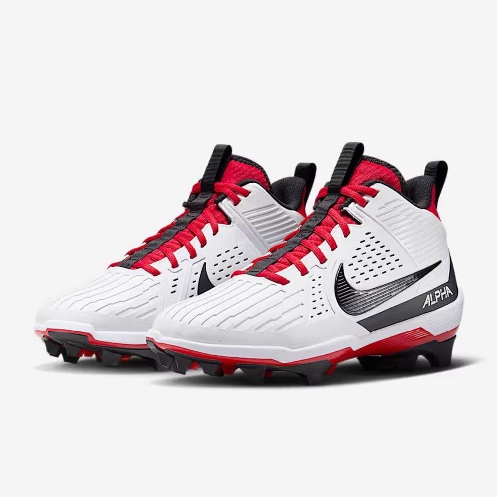 Nike Alpha Menace Strong
Men's Football Cleats
Style: I|5139-102 Size 10